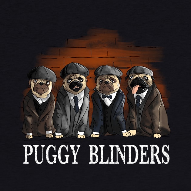 Puggy Blinders by Fan.Fabio_TEE